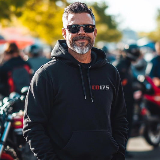 Honda CD175 Inspired Hoodie - Motorcycle Sweatshirt