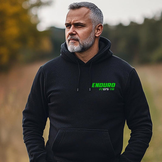 Kawasaki F7 Enduro 175-TR 1971 - 1975 Inspired Hoodie - Motorcycle Sweatshirt for Riders