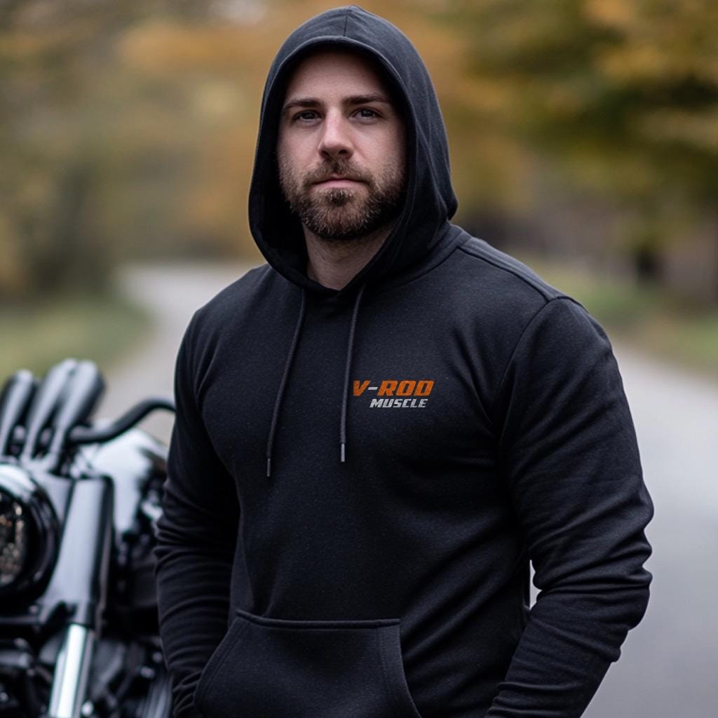 Harley-Davidson VRSCF V-Rod Muscle Inspired Hoodie - Biker Motorcycle Sweatshirt