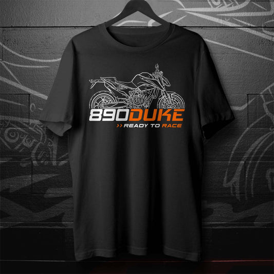 KTM 890 Duke T-Shirt - Motorcycle Tee Shirt for Riders