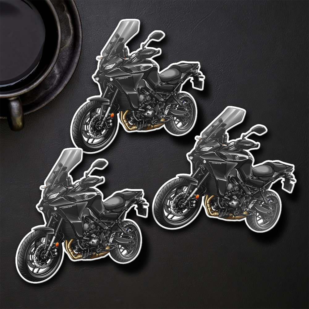 Yamaha Tracer 9 Inspired Stickers - Set of 3 Motorcycle Decals