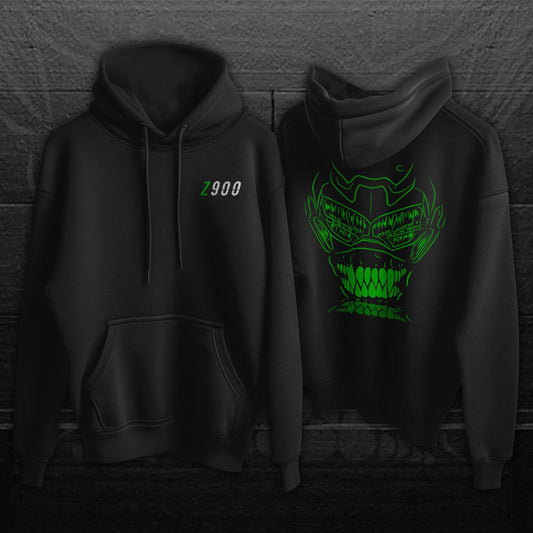 Kawasaki Z900 Inspired Hoodie - Motorcycle Sweatshirt for Riders