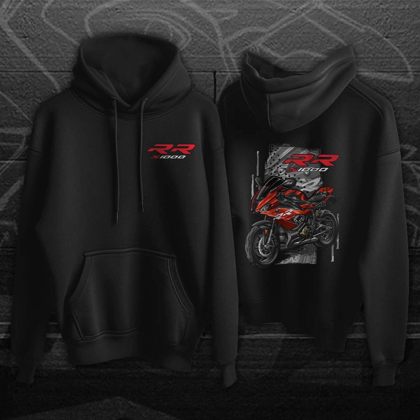 BMW S1000RR 2019-22 Hoodie - Motorcycle Sweatshirt for Motorrad Riders