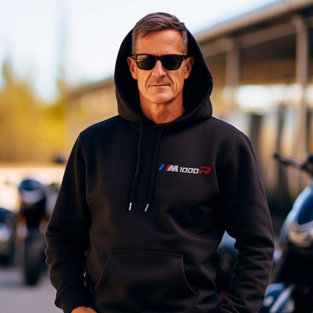 BMW M1000R Hoodie - Motorcycle Sweatshirt for Motorrad Riders