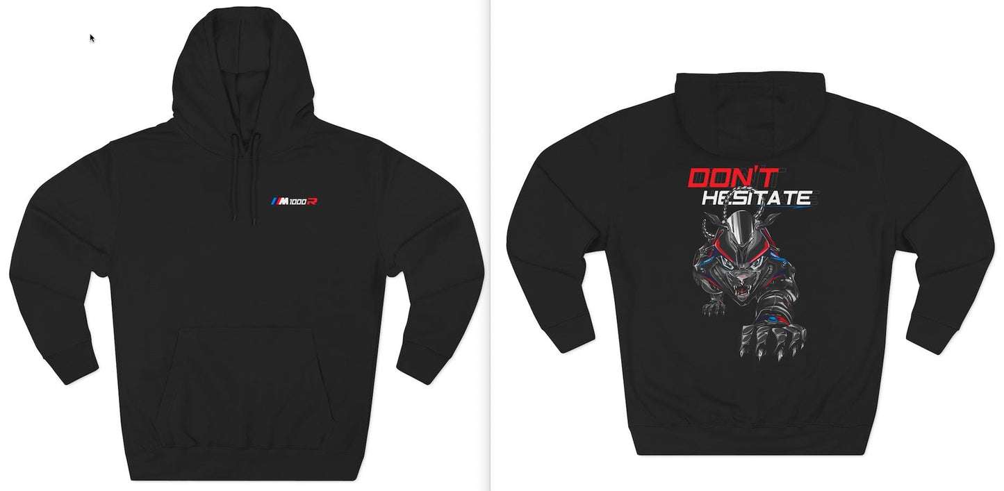 BMW M1000R Hoodie - Motorcycle Sweatshirt for Motorrad Riders