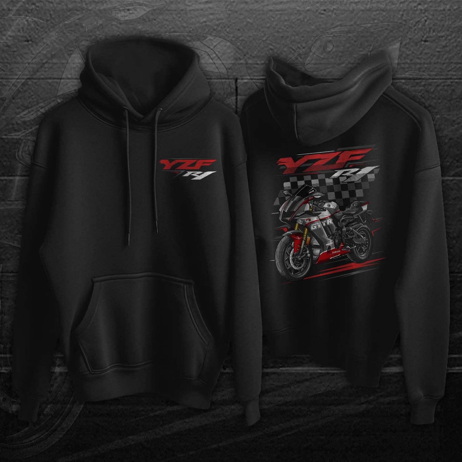 Yamaha YZF-R1 2024 Inspired Hoodie - Motorcycle Sweatshirt