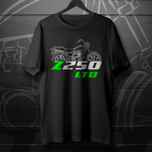 Kawasaki Z250 & KZ250 LTD Inspired T-Shirt - Motorcycle Tee Shirt for Riders