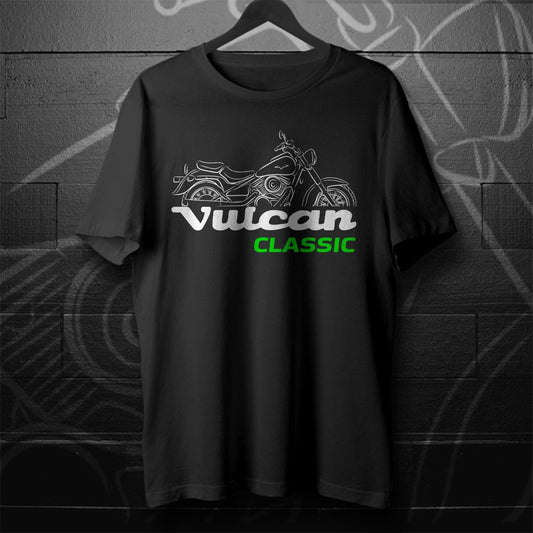 Kawasaki VN400 Vulcan Classic Inspired T-Shirt - Motorcycle Tee Shirt for Riders