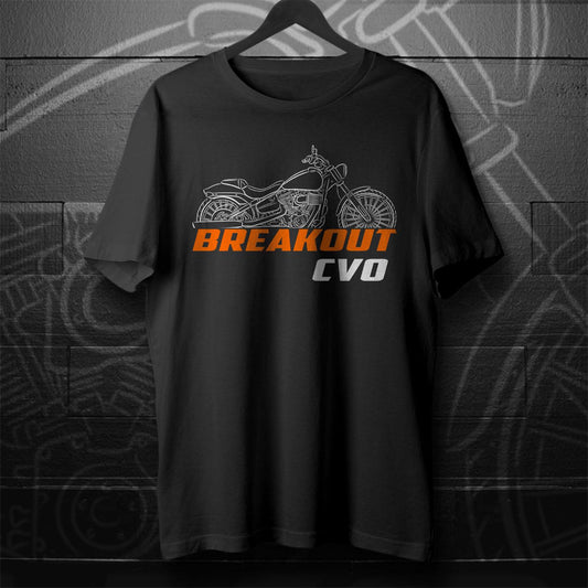 Harley-Davidson FXSBSE CVO Breakout Inspired T-Shirt - Biker Motorcycle Tee Shirt