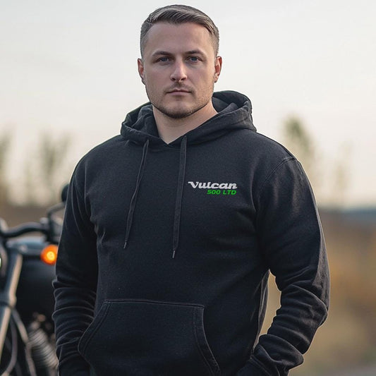 Kawasaki EN500 Vulcan Classic LTD 1996-2009 Inspired Hoodie - Motorcycle Sweatshirt for Riders