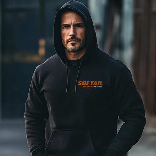 Harley-Davidson FLSTSC & FLSTSC Softail Springer Classic Inspired Hoodie - Biker Motorcycle Sweatshirt