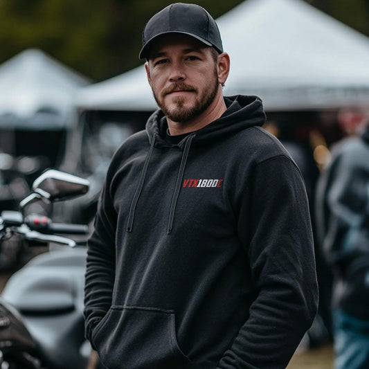 Honda VTX 1800 | C | F | N | R | S & T Inspired Hoodie - Motorcycle Sweatshirt for Riders
