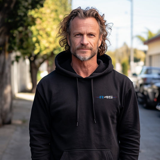 BMW R 45 Hoodie - Motorcycle Sweatshirt for Motorrad Riders