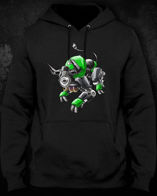 Kawasaki Vulcan Inspired Hoodie - Motorcycle Sweatshirt for Riders