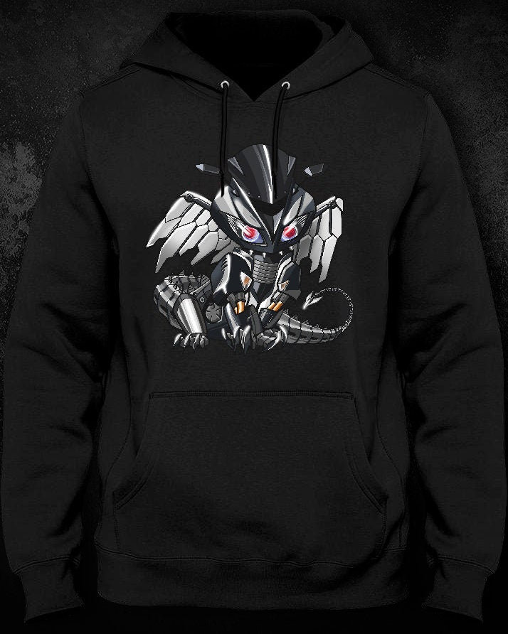 Kawasaki ZX-6R 2009-12 Inspired Hoodie - Motorcycle Sweatshirt for Riders
