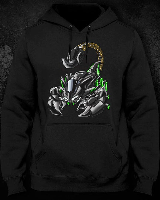 Kawasaki Z 900 2020-23 Inspired Hoodie - Motorcycle Sweatshirt for Riders