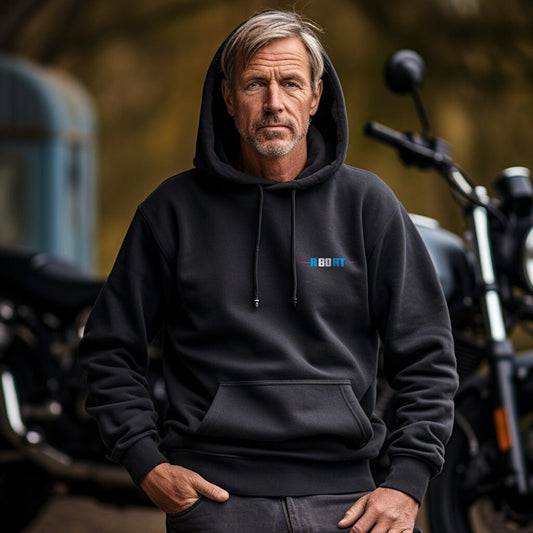 BMW R80RT Hoodie - Motorcycle Sweatshirt for Motorrad Riders