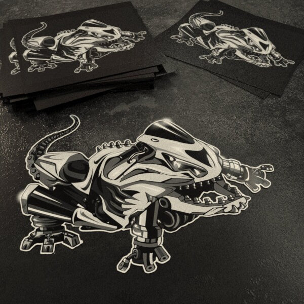 Kawasaki ZX14R Inspired Stickers - Set of 3 Motorcycle Decals for Riders