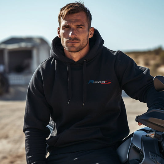 BMW R1200S Hoodie - Motorcycle Sweatshirt for Motorrad Riders