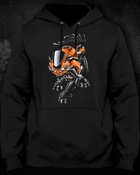 Kawasaki ZX-6R 2019-21 Inspired Hoodie - Motorcycle Sweatshirt for Riders
