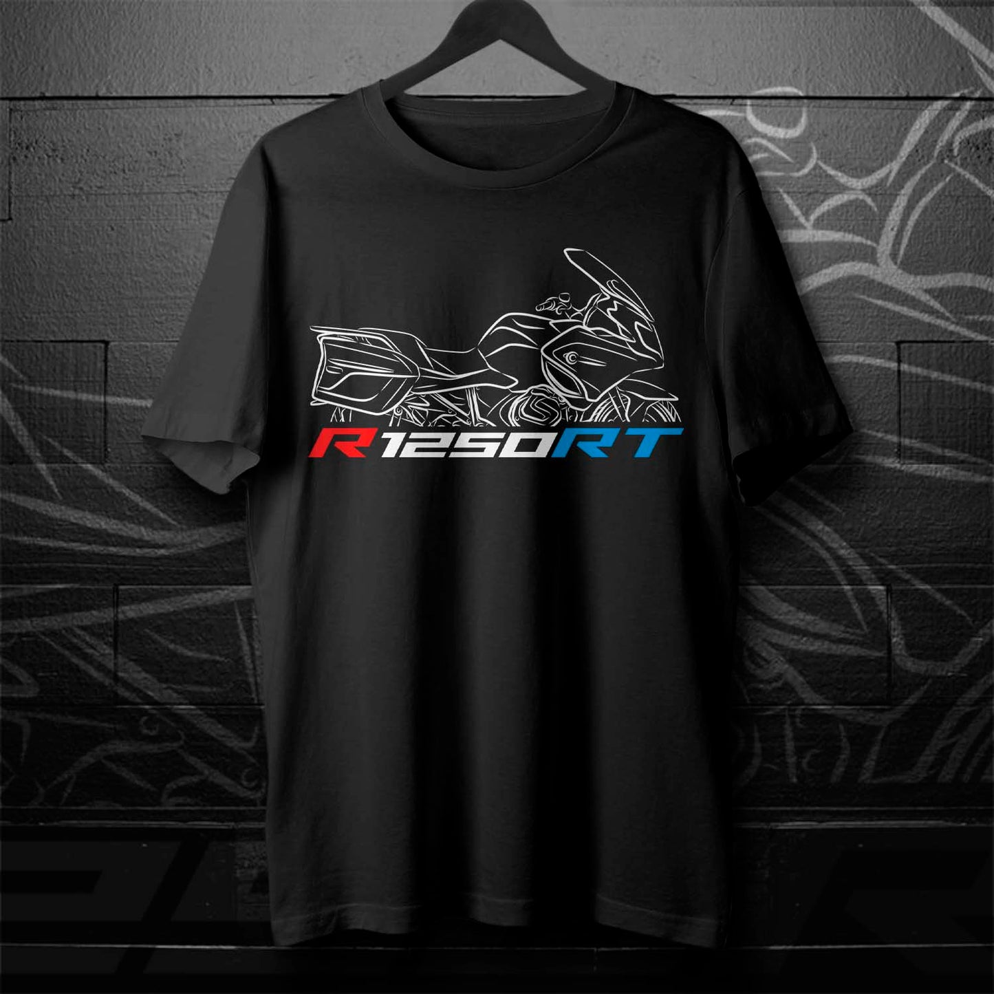 BMW R1250RT T-Shirt - Motorcycle Tee Shirt for Motorrad Riders