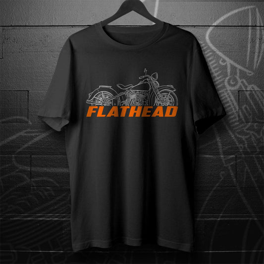 Harley-Davidson U Flathead Inspired T-Shirt - Biker Motorcycle Tee Shirt