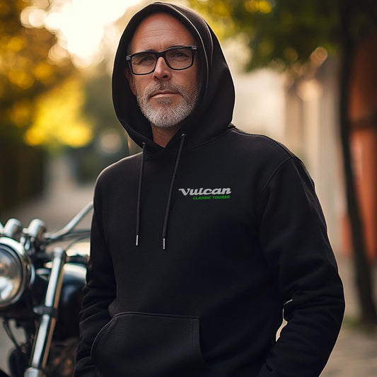 Kawasaki Vulcan 1700 Classic Tourer & Nomad VN1700 2009-16 Inspired Hoodie - Motorcycle Sweatshirt for Riders