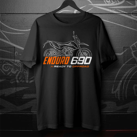 KTM 690 Enduro T-Shirt - Motorcycle Tee Shirt for Riders