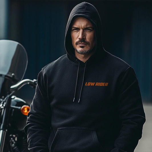 Harley Davidson FXS Low Rider 1977 - 1979 Inspired Hoodie - Biker Motorcycle Sweatshirt