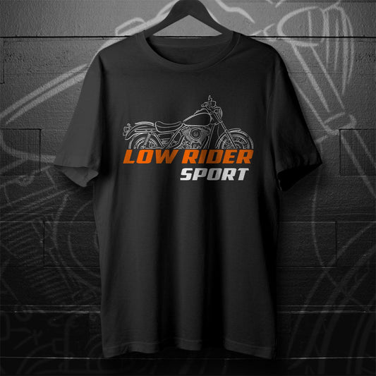 Harley Davidson FXRS-SP Low Rider Sport 1987 - 1993 Inspired T-Shirt - Biker Motorcycle Tee Shirt
