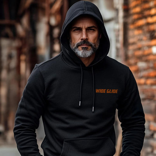 Harley-Davidson FXWG Wide Glide 1980 - 1986 Inspired Hoodie - Biker Motorcycle Sweatshirt