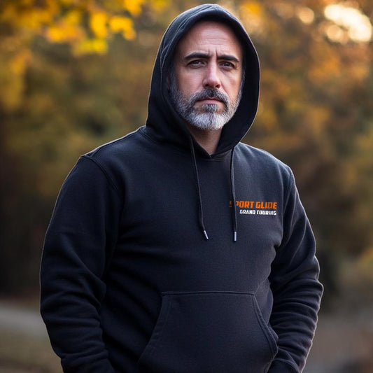 Harley Davidson FXRD Sport Glide Grand Touring 1986 Inspired Hoodie - Biker Motorcycle Sweatshirt