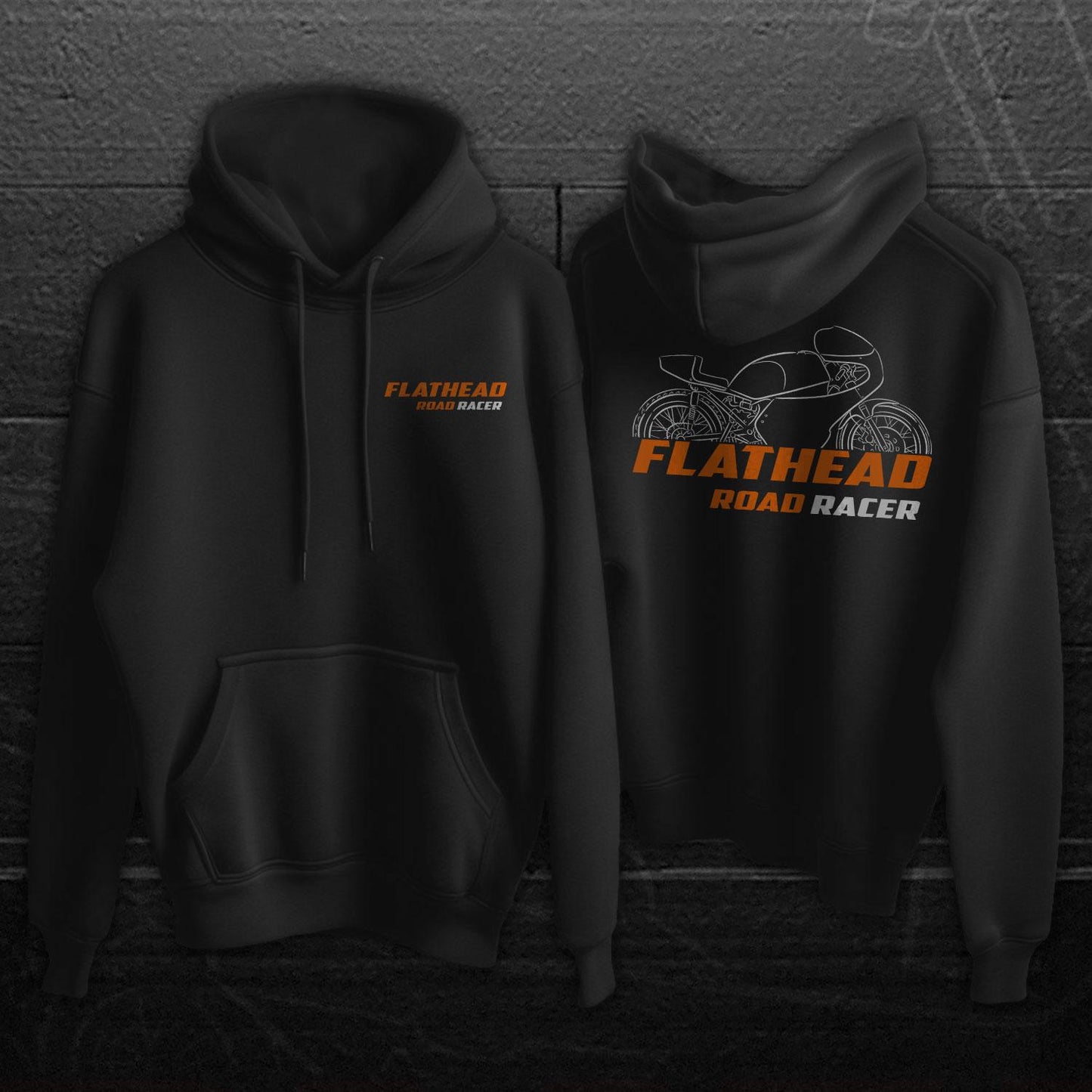 Harley-Davidson RR-500 Road Racer 1974 - 1976 Inspired Hoodie - Biker Motorcycle Sweatshirt