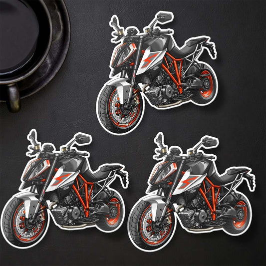 KTM 1290R Super Duke 2017-19 - Set of 3 Motorcycle Decals