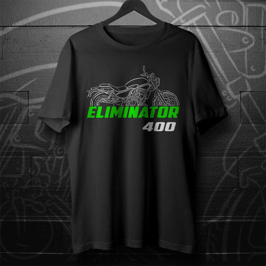 Kawasaki Eliminator 400 & 400 SE Inspired T-Shirt - Motorcycle Tee Shirt for Riders
