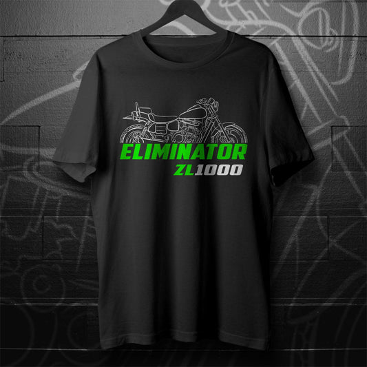 Kawasaki ZL1000 Eliminator Inspired T-Shirt - Motorcycle Tee Shirt for Riders