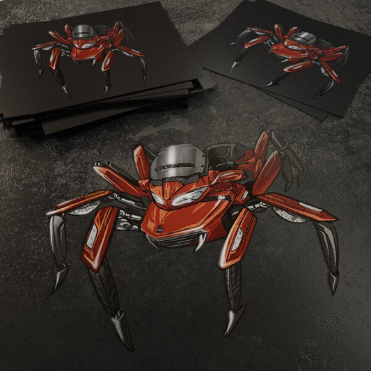 Can-Am Spyder F3 2019-24 Stickers - Set of 3 Motorcycle Decals for Riders