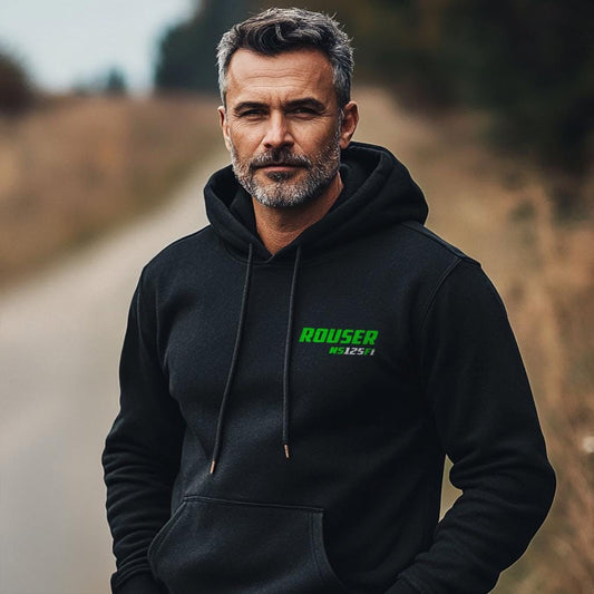 Kawasaki Rouser NS125 Fi Inspired Hoodie - Motorcycle Sweatshirt for Riders