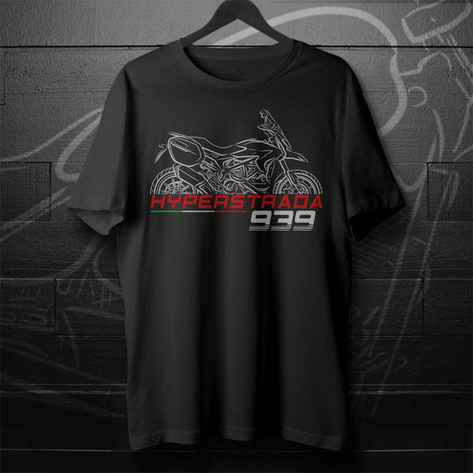 Ducati Hyperstrada 939 Inspired T-Shirt - Motorcycle Tee Shirt for Riders