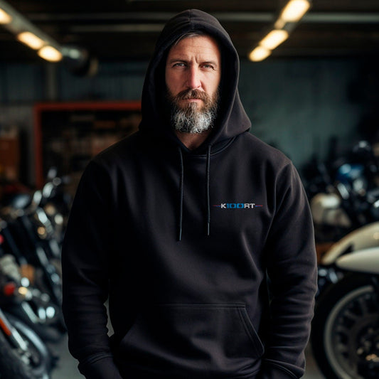 BMW K100 RT Hoodie - Motorcycle Sweatshirt for Motorrad Riders