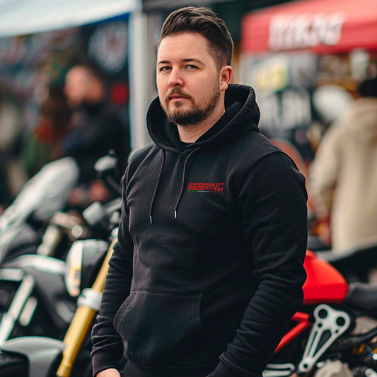 Ducati Sebring Inspired Hoodie - Motorcycle Sweatshirt for Riders