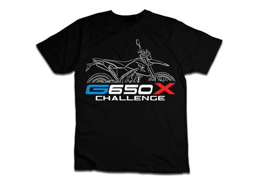 BMW G650 Xchallenge T-Shirt - Motorcycle Tee Shirt for Motorrad Riders