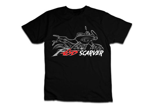 BMW F650CS Scraver T-Shirt - Motorcycle Tee Shirt for Riders