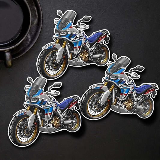 Honda CRF1000L2 Africa Twin ADV Sports 2018-19 Inspired Stickers - Set of 3 Motorcycle Decals