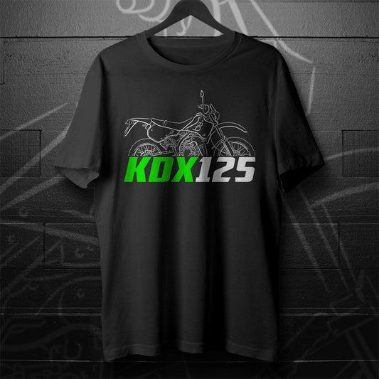 Kawasaki KDX 125 Inspired T-Shirt - Motorcycle Tee Shirt for Riders