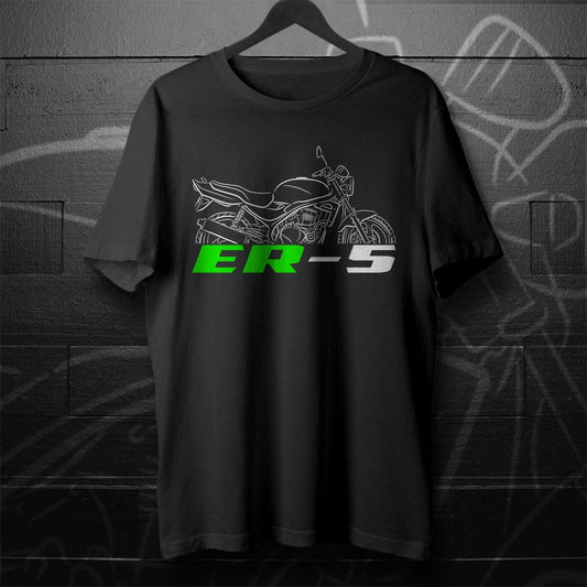 Kawasaki ER-5 Inspired T-Shirt - Motorcycle Tee Shirt for Riders