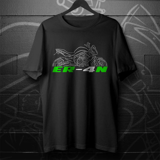 Kawasaki ER-4N Inspired T-Shirt - Motorcycle Tee Shirt for Riders