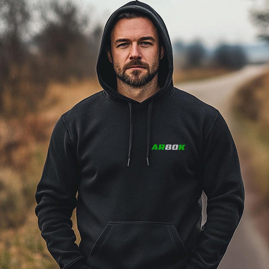 Kawasaki AR80K Inspired Hoodie - Motorcycle Sweatshirt for Riders