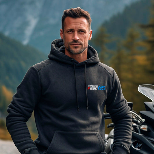 BMW F650GS Hoodie - Motorcycle Sweatshirt for Riders