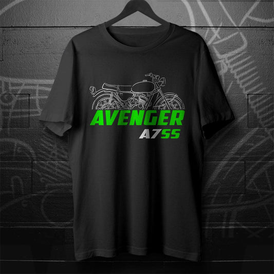 Kawasaki A7SS Avenger 1967 - 1971 Inspired T-Shirt - Motorcycle Tee Shirt for Riders